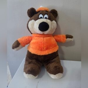 Vintage A&W Bear Plush Toy 12in